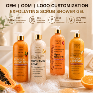 Gel <span class=keywords><strong>Doccia</strong></span> Esfoliante, Pulizia Profonda, Rimuove <span class=keywords><strong>la</strong></span> Pelle Morta, Anti-Acne, Idratante e Illuminante, Formula e Logo Personalizzabili - Product Image 2