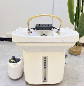 Lavacabezas Portátil para Salón de Belleza con Circulación de Agua y Masaje para Estudio de Estética - Product Image 2