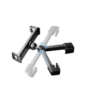 Support de voiture à gravité, rotation à 360 degrés, portable, en plastique, universel, pour téléphone, tablette, dossier de siège de voiture - Product Image 1