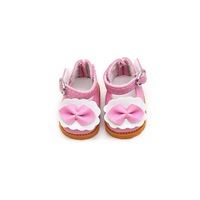 Vente en gros de chaussures en toile La Doll Offre Spéciale 17cm L accessoire de poupée chaussures de poupée Cartoon boîte aveugle chaussures jouets