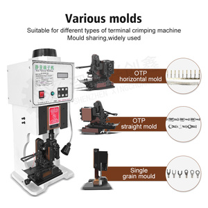 2t câm dây uốn tóc bồng Máy Cáp Báo Chí uốn thiết bị đầu cuối máy Dây thiết bị đầu cuối Uốn Tóc bồng máy - Product Image 4