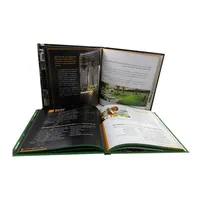 Fabrika profesyonel toptan OEM özel ciltli kitap/broşür baskı ürün kataloğu baskı