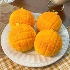 Simülasyon ananas ekmek isssan Hamburger ve çörek sıkma oyuncak yaş aralığı 5-7 yıl dekompresyon oyuncak - Product Image 1