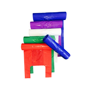 High Quality Factory Price Biodegradable Customized Multicolor Plastic T-shirt <b>Bag</b> for Shopping <b>Packing</b> - Product Image 3