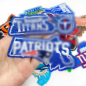 Écussons brodés thermocollants en forme de État pour le football américain : <span class=keywords><strong>Cleveland</strong></span> <span class=keywords><strong>Brown</strong></span>, Dolphin, Bengal, New York Giant - Product Image 5