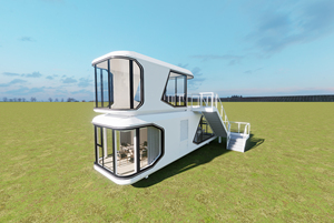 Casa Móvil Moderna Estilo Cápsula Espacial, Famosa en Internet, para Zonas Turísticas, Habitación con Cielo Estrellado Personalizable para Dormitorio o Escuela - Product Image 4