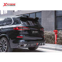 XTREME Diffuseur Arrière Inférieur en Fibre de Carbone Sec de Haute Qualité, Kit Carrosserie pour BMW G05 X5 2018-2023