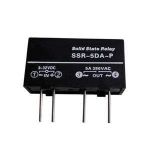แผงวงจรพิมพ์ PCB แบบขาเสียบขนาดเล็ก SSR-5DA-P ควบคุมกระแสตรงเป็นกระแสสลับสำหรับโซลิดสเตตรีเลย์ - Product Image 1