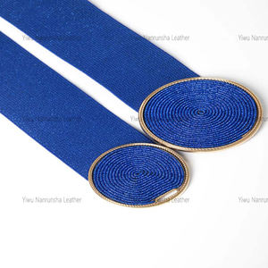 Nuevas hebillas <span class=keywords><strong>de</strong></span> cinturón personalizadas, hebilla redonda tejida <span class=keywords><strong>de</strong></span> paja PP, cubierta <span class=keywords><strong>de</strong></span> cintura a la moda, cinturón <span class=keywords><strong>de</strong></span> vestir decorativo, correas <span class=keywords><strong>de</strong></span> <span class=keywords><strong>rafia</strong></span>, cinturones para <span class=keywords><strong>mujer</strong></span> - Product Image 3