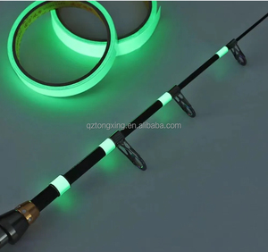 Rollo de cinta luminiscente larga y colorida decorativa que brilla en la oscuridad con pegatinas de advertencia de seguridad de diseño personalizado de alto reflejo - Product Image 3