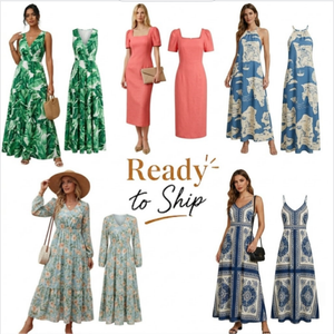Vestidos de Verano Elegantes con Dobladillo Irregular, Ropa de Lujo Ligero para Adultos, Lote Mixto Aleatorio de Múltiples Artículos con Entrega Combinada - Product Image 1