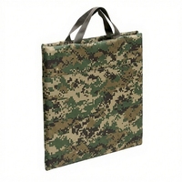 Coussin de chaise réglable camouflage avec poignée de transport, coussin de siège fin et pliable, léger et portable pour le tir et l'utilisation sur le terrain