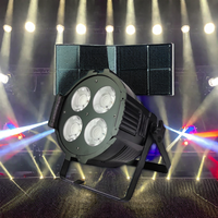 COB par light 4pcs 50W LED Par Light Follow Spot pour application en entrepôt