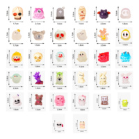 Figurines d'Halloween en résine miniatures en gros, assortiment de crânes, momies, fantômes, monstres, ornements pour jardin féerique, maison de poupée, artisanat DIY