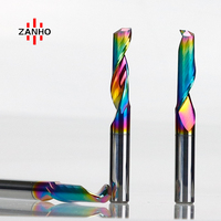 ZANHO carbure monobloc fraise en bout à cannelure unique haute qualité CNC routeur peu fraise acrylique ODM OEM approvisionnement en gros
