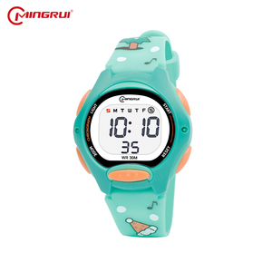 Montre numérique sportive pour enfants, étanche, à impression de dessins animés, vente en gros d'usine Mingrui en Chine - Product Image 2