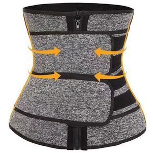 Rétraction du ventre à glissière pour femmes avec néoprène Shapewear nouvelle ceinture de sueur ceinture de fitness - Product Image 4
