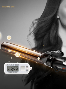 เครื่องดัดผมไฟฟ้าแบบไอออนิกสำหรับร้านเสริมสวยขั้นตอนเดียวเครื่องม้วนผมเพิ่มวอลลุ่มแบบใหม่ - Product Image 4