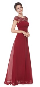 2024 SS donna manica corta elegante abito <span class=keywords><strong>da</strong></span> festa in Chiffon di pizzo lungo Maxi <span class=keywords><strong>abiti</strong></span> <span class=keywords><strong>da</strong></span> <span class=keywords><strong>sposa</strong></span> - Product Image 5