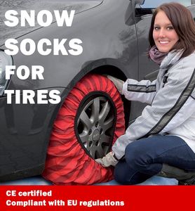 Invierno Auto <span class=keywords><strong>Textil</strong></span> Cadenas de <span class=keywords><strong>nieve</strong></span> Neumático Calcetines de <span class=keywords><strong>nieve</strong></span> para coche - Product Image 2