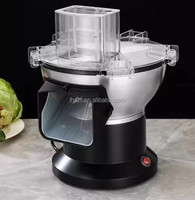 De snijschijf voor gesneden en geschaafde plakjes is optioneel. Rotatie-microtoom aardappelsnijder machine chips snijmachine aardappel.
