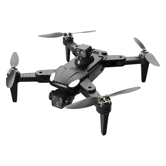AE16 Drone 4k Dual Camera 5G GPS Mini Helicopter Quadcopter Toy Obstacle Avoidance Foldable RC Drone Headless Mode Mini Drones
