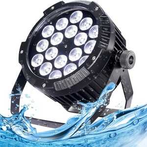 Projecteurs LED Par étanches IP33 18x10W 4-en-1 6-en-1, Lumières de surface à effet wash coloré pour Mariages, Spectacles en extérieur, Hôtels, Routes et Jardins - Product Image 2
