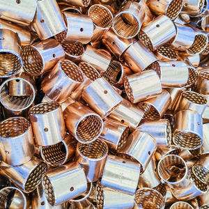 Алмазная масляная канавка, улучшенная смазка, хорошая противоэрозионная оловянная бронза CuSn8P/CuSn4 обернутая латунная втулка <span class=keywords><strong>Fb</strong></span> Сплит втулка. - Product Image 5