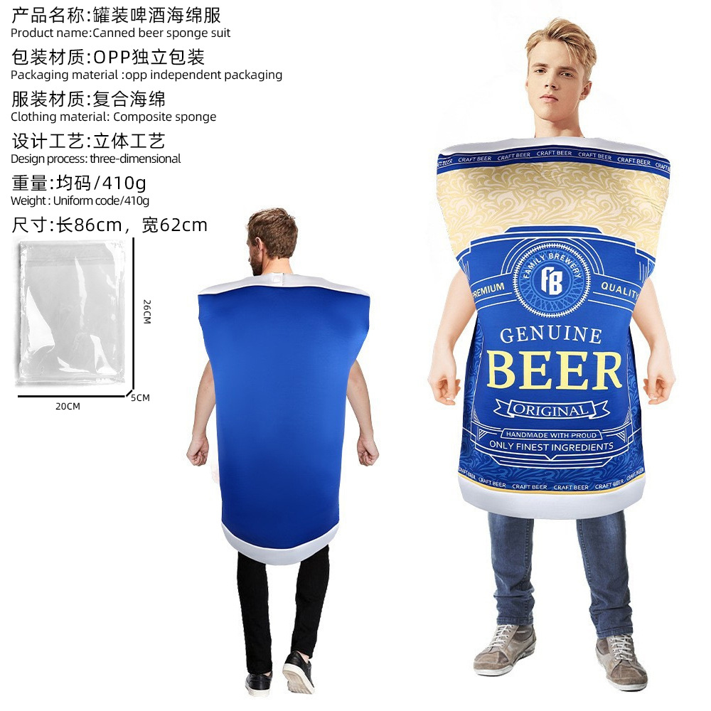 Beer sponge suit