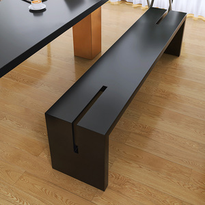 Banco <span class=keywords><strong>de</strong></span> <span class=keywords><strong>madera</strong></span> maciza <span class=keywords><strong>de</strong></span> diseño moderno nórdico, mesa <span class=keywords><strong>de</strong></span> comedor Simple y taburete <span class=keywords><strong>de</strong></span> tablero largo, taburete <span class=keywords><strong>de</strong></span> entrada <span class=keywords><strong>para</strong></span> <span class=keywords><strong>cama</strong></span> <span class=keywords><strong>de</strong></span> troncos, taburete <span class=keywords><strong>para</strong></span> cambiar zapatos - Product Image 4
