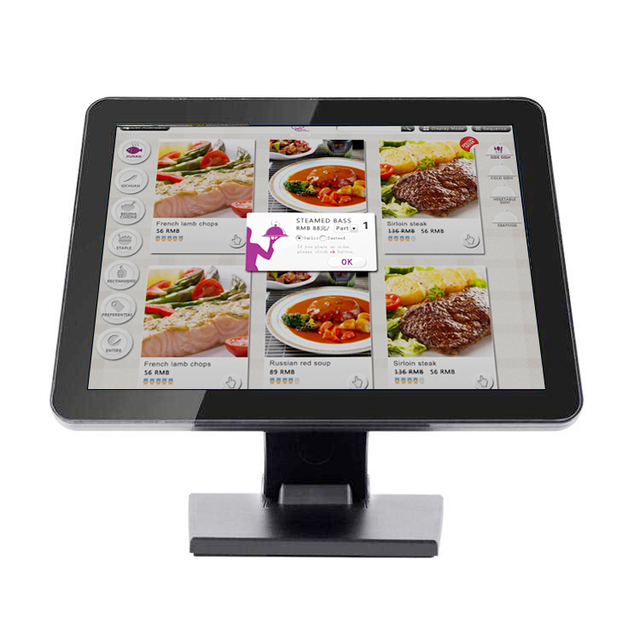 Skyeblue 15 Inch Capacitive Touchscreen Metal-Cased Open Frame All-in-One Display Monitor 3-Year Warranty for Cash Register POS