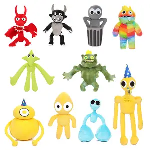 Jouets populaires pour enfants, usine, vente en gros, amis arc-en-ciel, jouet en peluche, personnage de dessin animé, jeu Kawaii, jouet monstre bleu