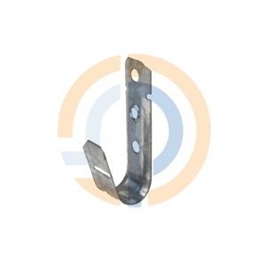 JONARD TOOLS-Gancho en J estándar, ganchos en J de acero galvanizado, ganchos de cable metálicos para techo - Product Image 1