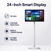Shenzhen Grosir Layar Bergerak 24 Inci Mtk8788 Android 13 8+128GB Baterai Internal Monitor TV Pintar Putar