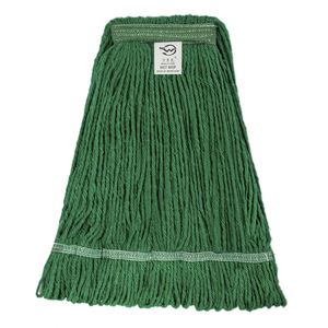 Ricambio per mocio commerciale resistente con testina di cotone blu bagnato - Product Image 4