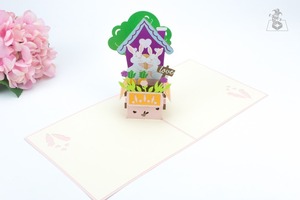 Cartes-cadeaux d'amour 3D découpées au laser | Cartes pop-up en papier artisanal pour les occasions spéciales du Vietnam - Product Image 5