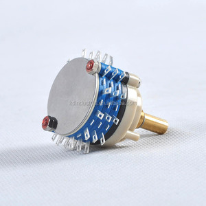 3 polos 12 posiciones hechas antes de romper interruptor giratorio <span class=keywords><strong>atenuador</strong></span> Control de volumen DIY para amplificador de <span class=keywords><strong>Audio</strong></span> de tubo - Product Image 5