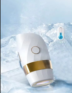 Épilateur portable à main Instrument de beauté pour le visage Laser à quartz à <span class=keywords><strong>lumière</strong></span> <span class=keywords><strong>pulsée</strong></span> intense IPL Ice Cool Rasoir laser permanent indolore - Product Image 5