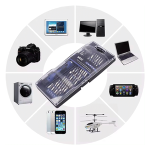 Juego de destornilladores precisos de 80 <span class=keywords><strong>bits</strong></span> para teléfono Xiaomi, Kit de herramientas de reparación multidispositivo con mango de acero, grado DIY, soporte personalizado OEM - Product Image 6