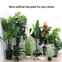 Plantes artificielles presque naturelles, petites, 1 mètre, 6 pieds, 6 pieds, grandes, plantes artificielles d'extérieur, 9 pieds, 8 pieds, 2,1 m, 2 m, grand olivier artificiel en pot