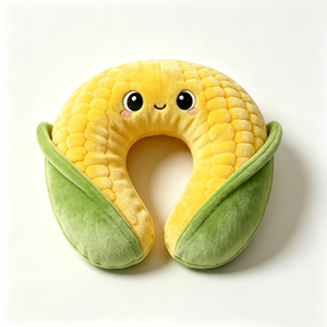 Customized Corn U-Shaped Plush <b>Neck</b> Pillow, Cute Cartoon Corn Travel <b>Neck</b> <b>Cushion</b> Plush - Product Image 6