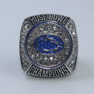 Anello del Campionato 2023 dei Detroit Lions, Gioiello Hip-Hop Unisex Personalizzato, Zircone, Football Americano, Materiale in Lega, <span class=keywords><strong>Argento</strong></span> <span class=keywords><strong>925</strong></span> - Product Image 1
