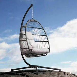 Balançoire de jardin en acier de haute qualité, écologique, pour 2, 3 ou <span class=keywords><strong>4</strong></span> personnes, idéale pour le parc, la salle de sport, l'école - Product Image 2