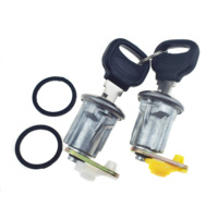 Cilindros de Cerradura de Puerta Izquierda y Derecha con Llaves BE3276210 para Ford Festiva, Mazda 626, B1800, B2000, B2200, B2600, GLC, RX-2, RX-3, RX-4, RX-7