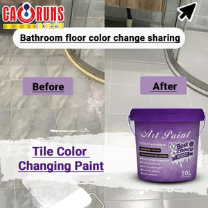 Pintura de Renovación de Azulejos de Cerámica al por Mayor, Cambio de Color de Vidrio para Revestimiento de Pisos de Baños y Pintura para Decoración del Hogar - Product Image 2