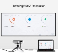 1,8 meter USB Typ C zu VGA 1080P 60Hz Kabel für MacBook Pro 2019 2018, iPad Pro 2019 2018, oberfläche Buch 2, XPS 15 13 und mehr
