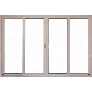 <span class=keywords><strong>Porte</strong></span> <span class=keywords><strong>coulissante</strong></span> en alliage d'aluminium, <span class=keywords><strong>porte</strong></span> <span class=keywords><strong>coulissante</strong></span> en verre à rupture de pont thermique <span class=keywords><strong>simple</strong></span> pour balcon, cuisine, salon, silencieuse - Product Image 5