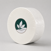 Rouleau de papier jumbo de qualité supérieure, rouleaux de papier doux, papier en rouleau premium, confort doux, rouleau de papier toilette jumbo pour l'école