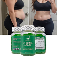 Meilleur Vente en gros Gommes à base de plantes pour brûler les graisses Gummies naturels pour perte de poids et santé pour adulte