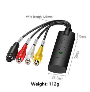 <span class=keywords><strong>Adaptateur</strong></span> de carte de Capture Audio vidéo USB 2.0 <span class=keywords><strong>VHS</strong></span> <span class=keywords><strong>vers</strong></span> <span class=keywords><strong>PC</strong></span> DVD VCR convertisseur de carte de Capture facile <span class=keywords><strong>adaptateur</strong></span> de carte de Capture - Product Image 2